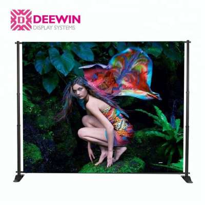 Hot selling wall backdrop adjustable telescopic banner stand