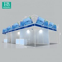 10x10ft modern standard trade show exhibition booth for expo